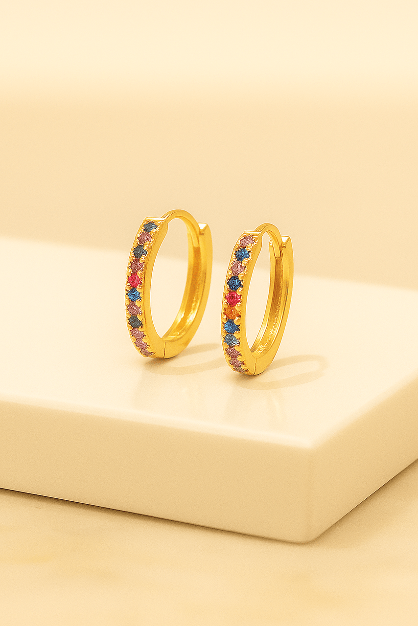 Aros Iris - ZAFFI joyas