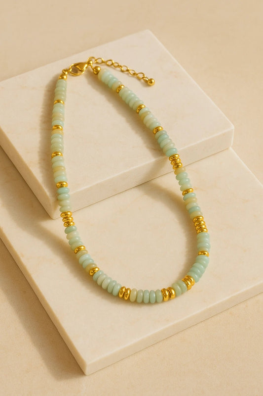 Collar Ayax verde - ZAFFI joyas