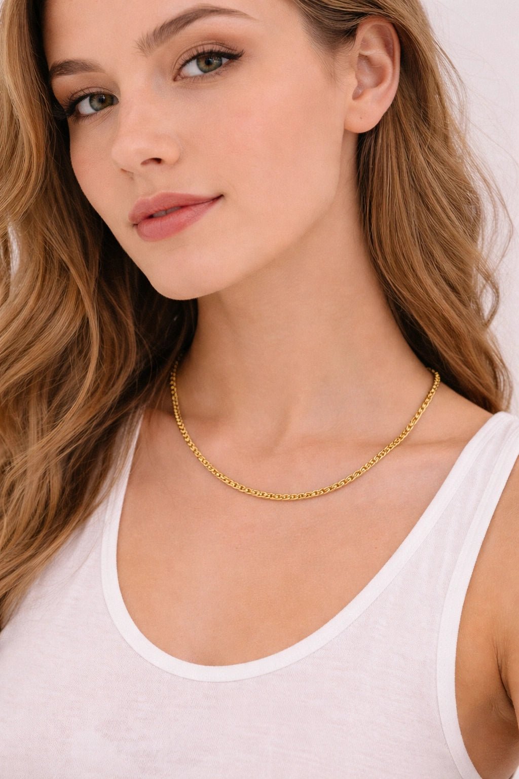 Collar cadena pelotitas Oro - ZAFFI joyas