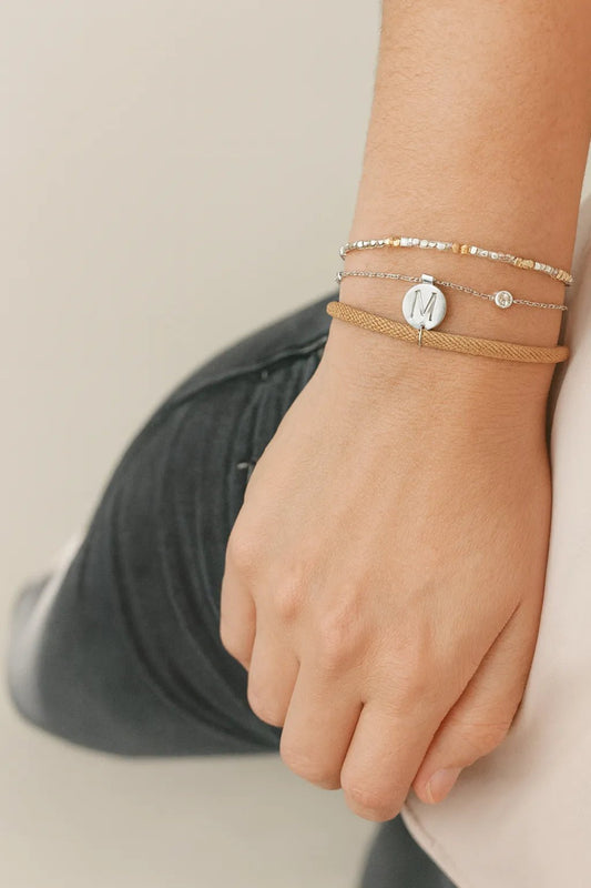 Pulsera Bimba plata - ZAFFI joyas