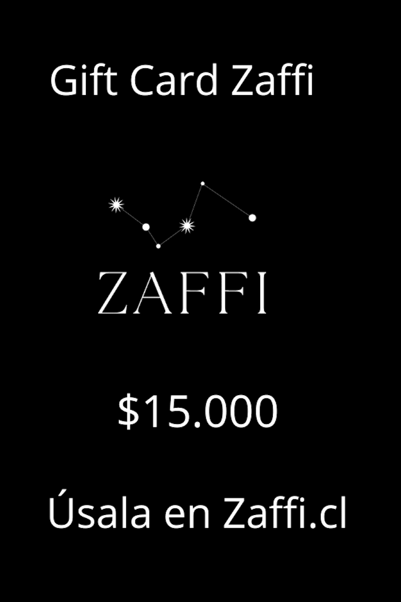 Tarjetas de regalo Zaffi.cl - ZAFFI joyas