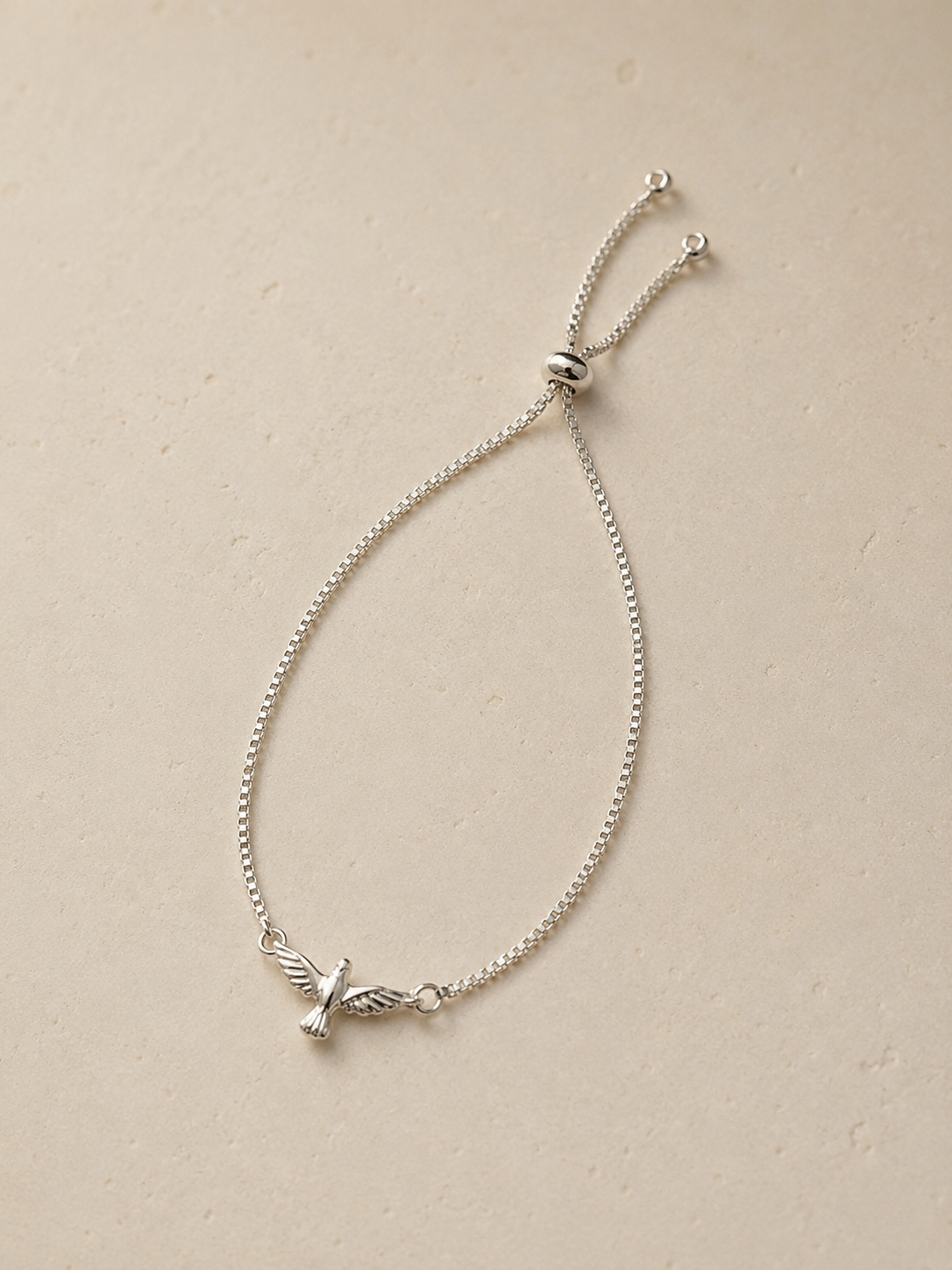 Pulcera espiritu santo enchapada Plata