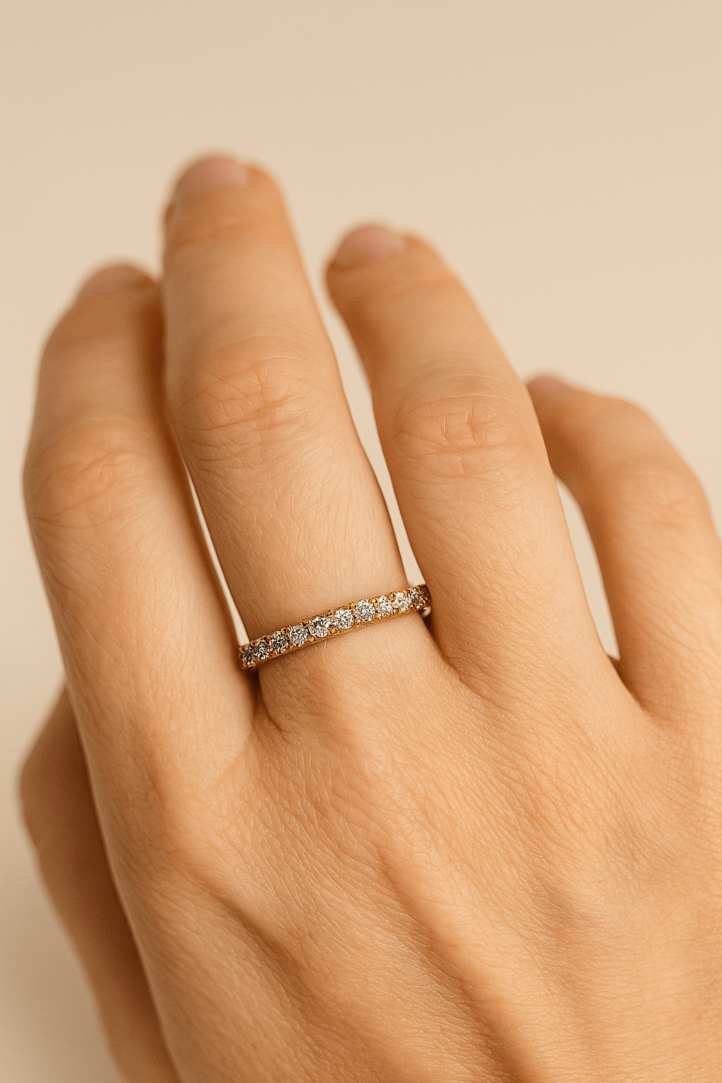 Anillo Aura oro - ZAFFI joyas