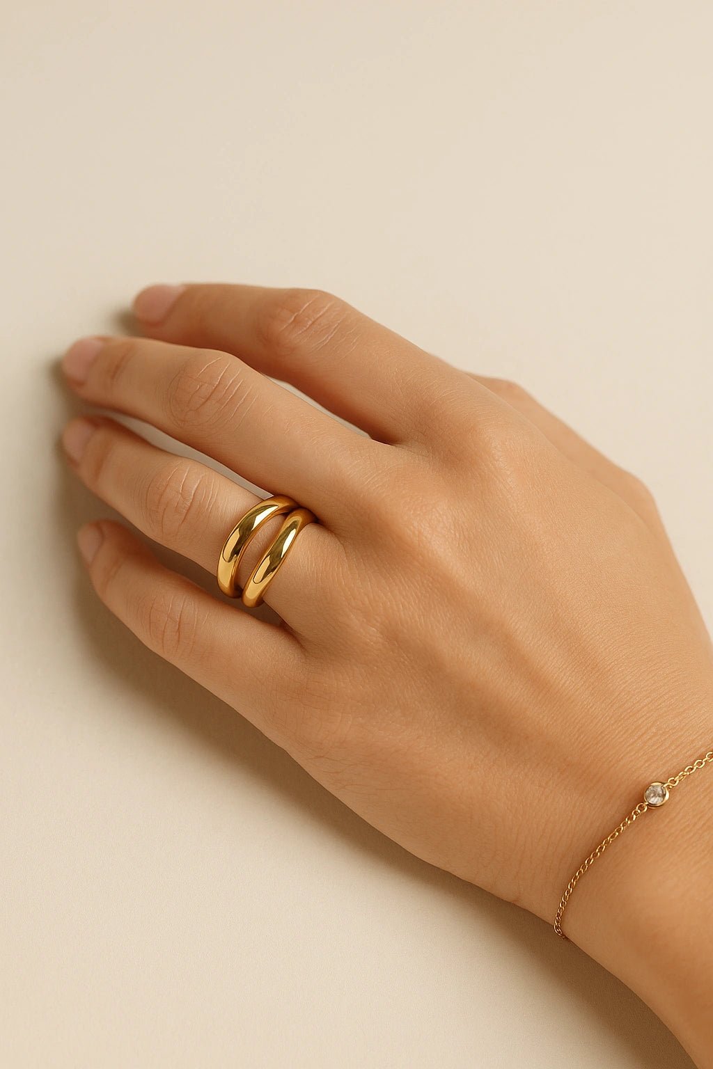 Anillo Ismene oro - ZAFFI joyas