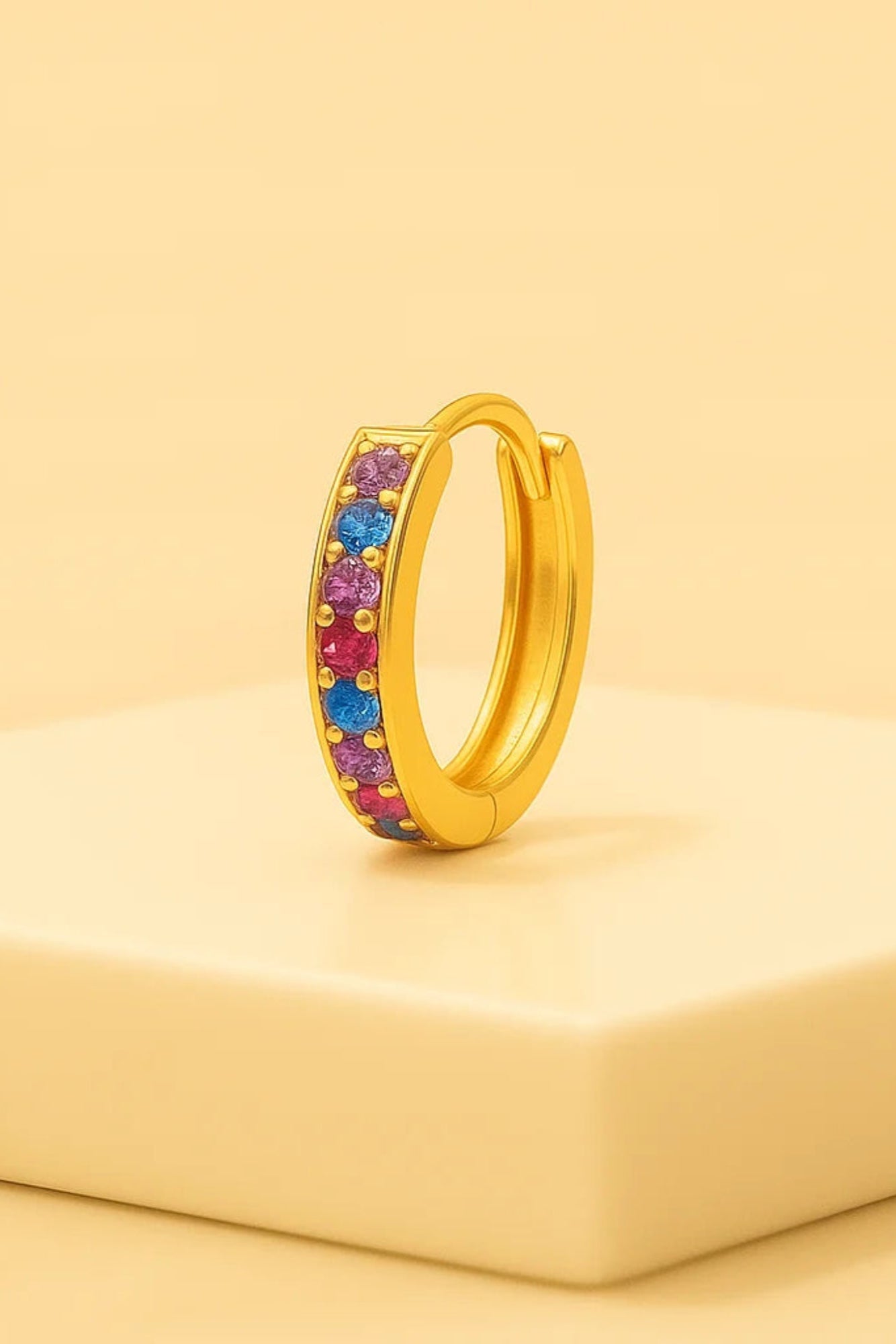 Aro Mini Iris - ZAFFI joyas