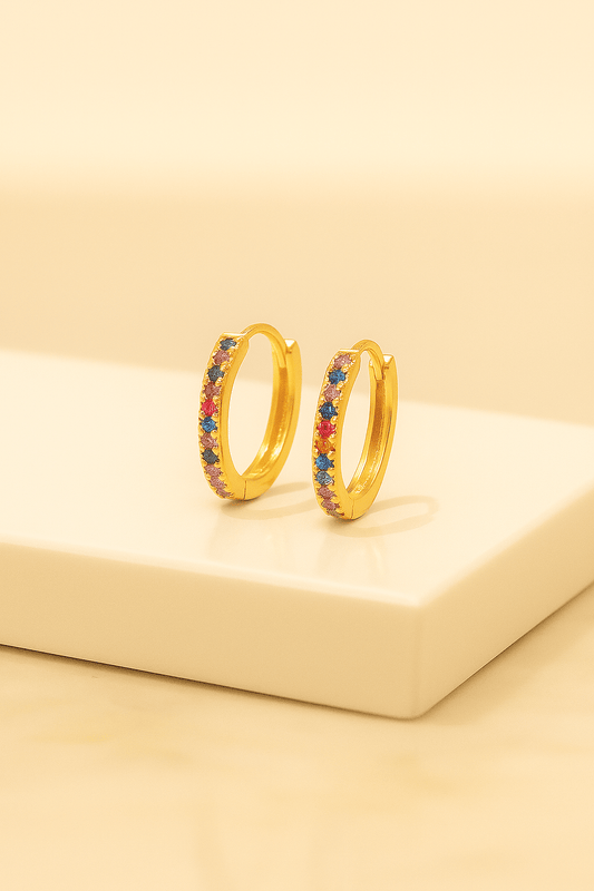 Aros Iris - ZAFFI joyas