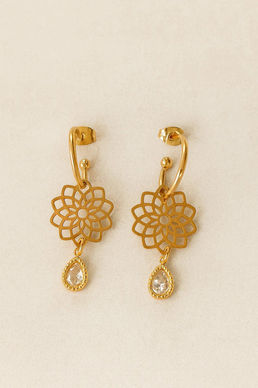 Aros Isis oro - ZAFFI joyas