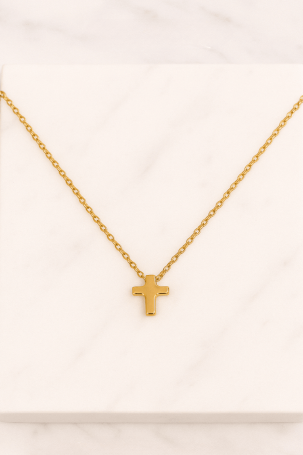 Collar Colgante Cruz - ZAFFI JOYAS