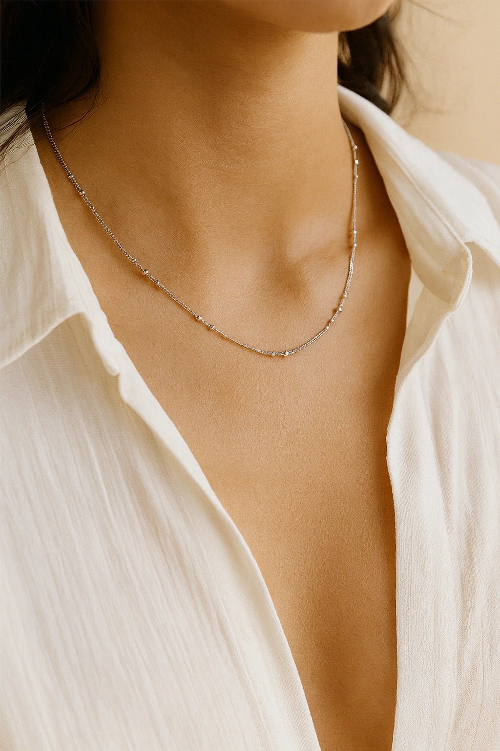 Collar Lyra plata - ZAFFI joyas