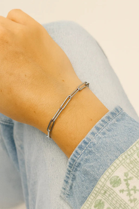 Pulsera Andrómeda plata - ZAFFI joyas