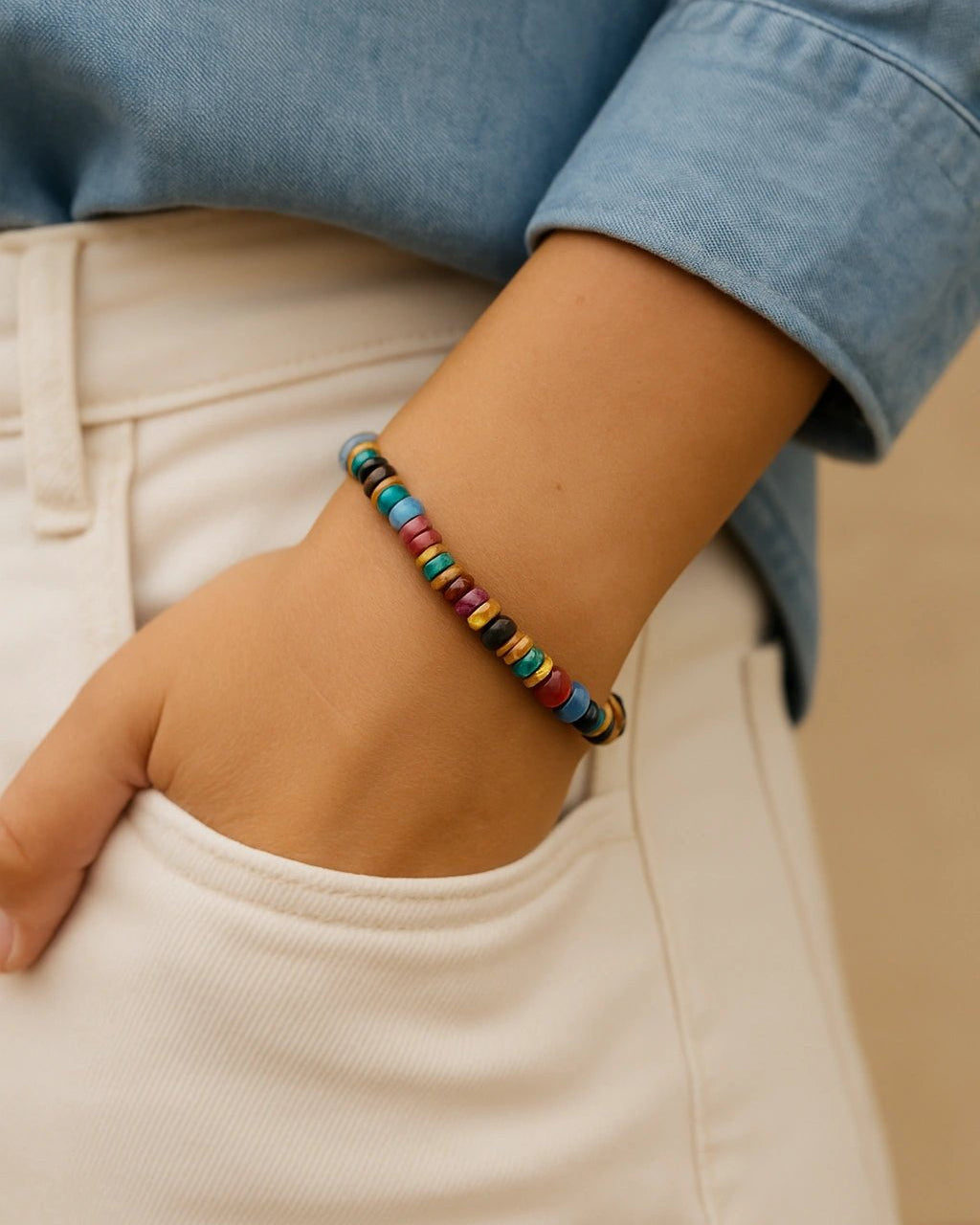 Pulsera Ayax colores - ZAFFI joyas