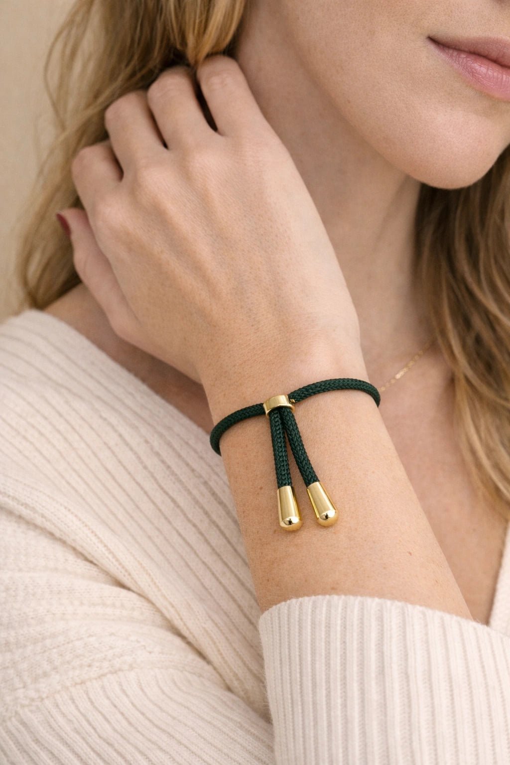Pulsera Bimba Verde Oscuro - ZAFFI joyas